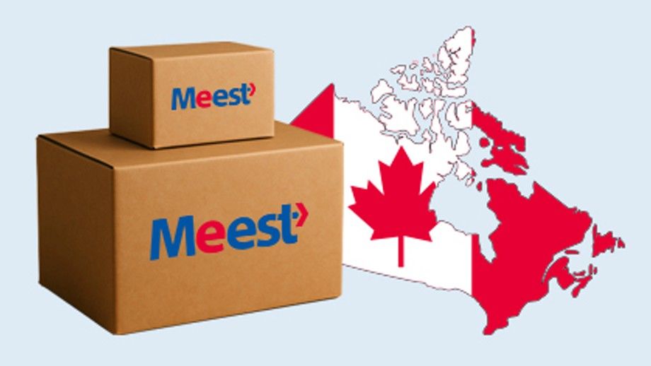 Meest Канада: можливості онлайн-сервісу для міжнародних відправлень 