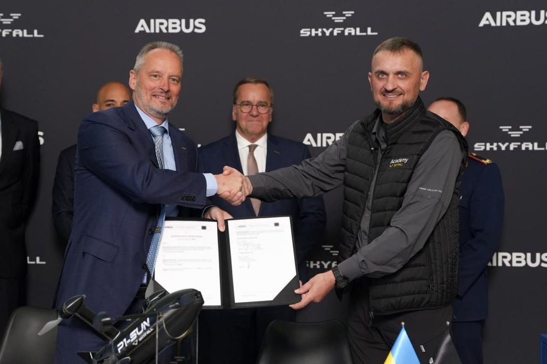 Украинские дроны выходят на новый уровень: SkyFall начинает сотрудничество с мировым гигантом Airbus
