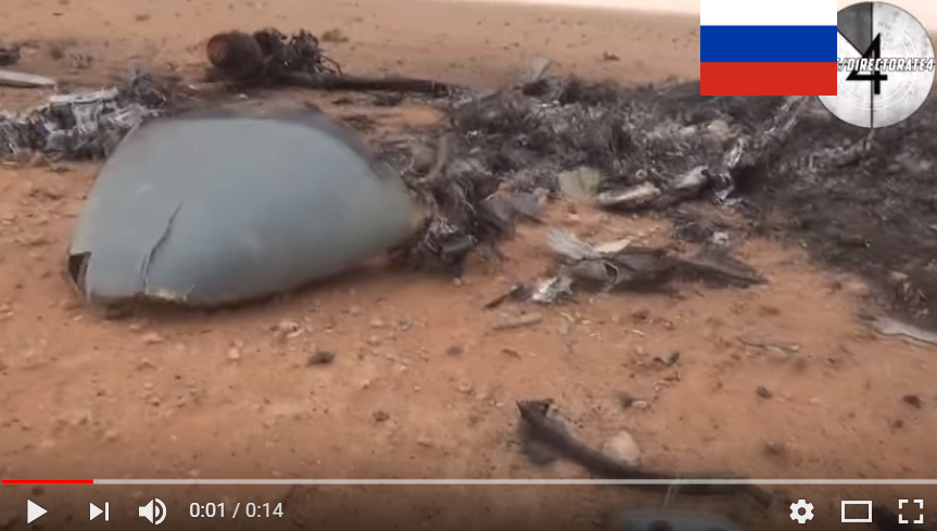 После крушения все выгорело дотла: опубликовано видео с места катастрофы российского Ка-52 в Сирии