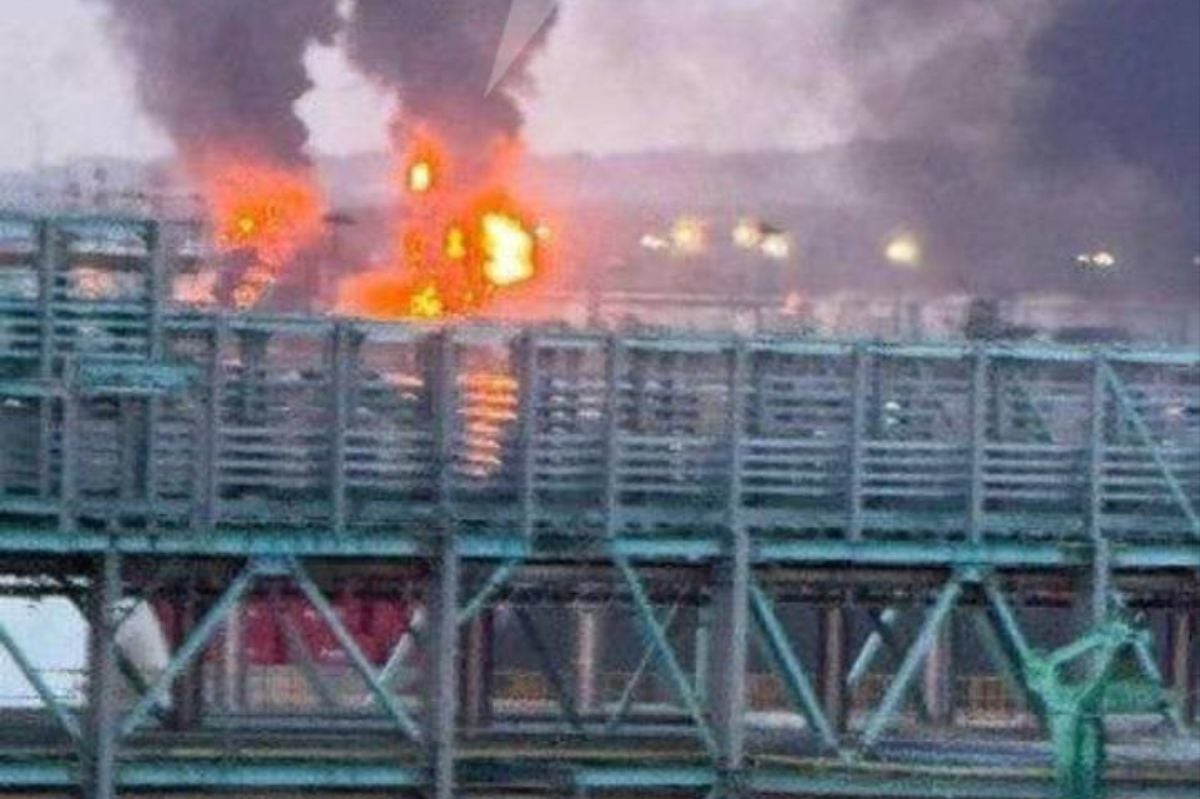 Пятый удар ВСУ по Усть-Луге: БПЛА сожгли важный резервуар “Транснефть - Балтики”