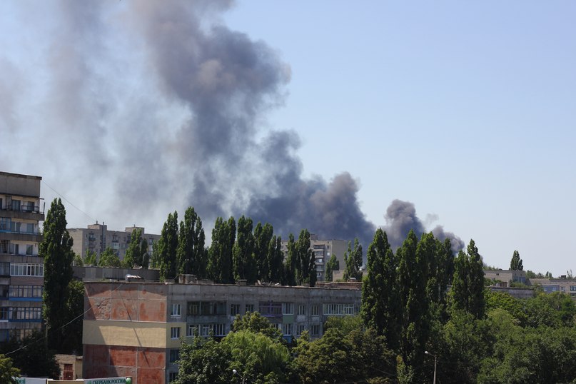 Очевидцы: Первомайск снова под огнем