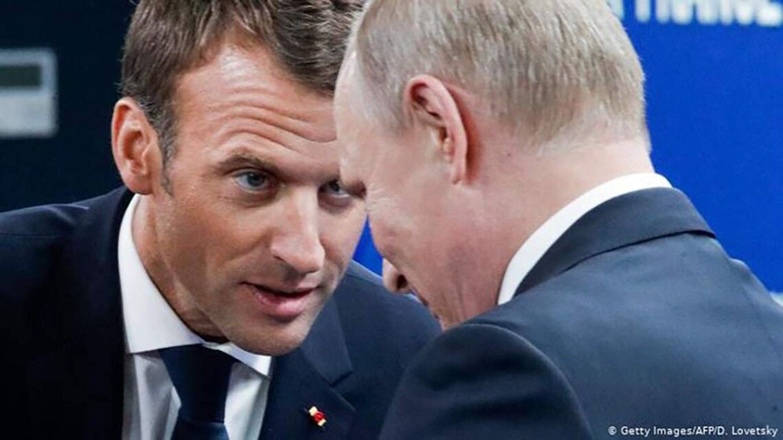 Во Франции партия Ле Пен "подвинула" Макрона, "сохранявшего лицо" Путина