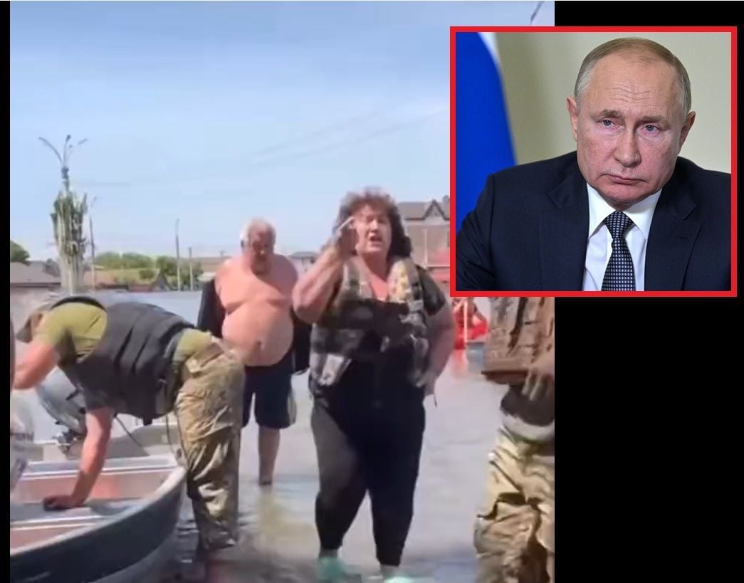 Затопленные жители Херсонской области рассказали, что думают о Путине