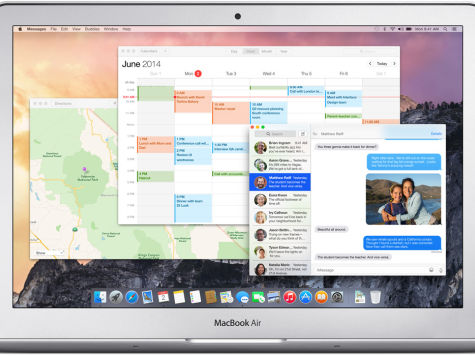 Apple представила новую операционную систему OS X Yosemite
