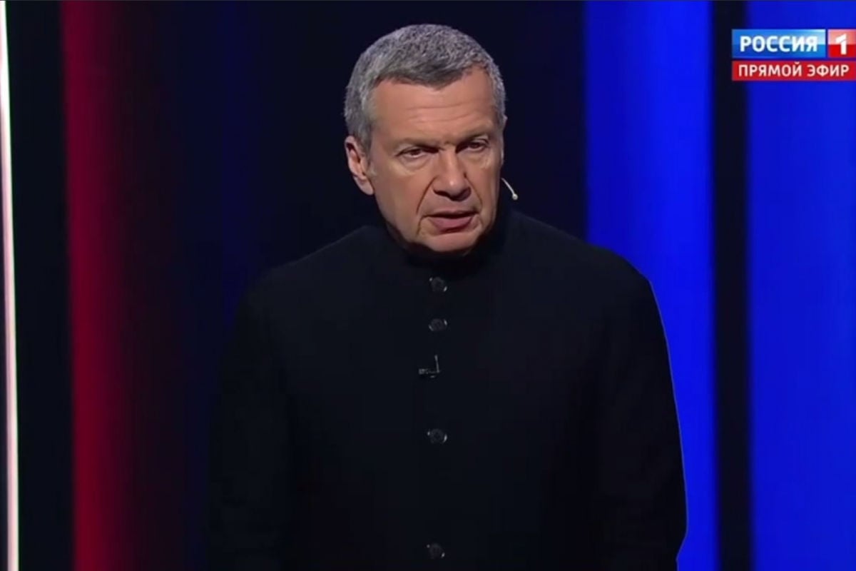 ​“Где наша ПВО?” - Соловьев в прямом эфире начал задавать вопросы властям