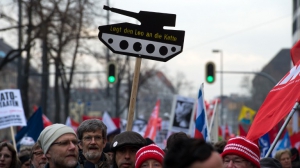 Акция протеста против НАТО в Мюнхене. Прямая онлайн-трансляция