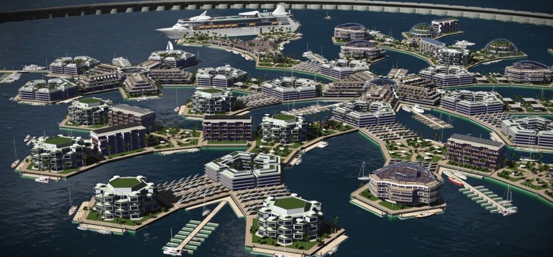 В Тихом океане строится город, в котором не будет политиков, - подробности и кадры потрясающего проекта