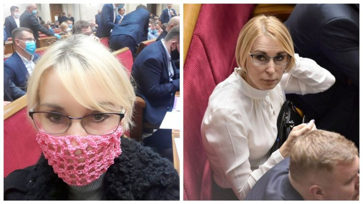 Богуцкая удалила фото с необычной маской после звонка "влиятельной" особы, кадры "всеукраинского пранка"