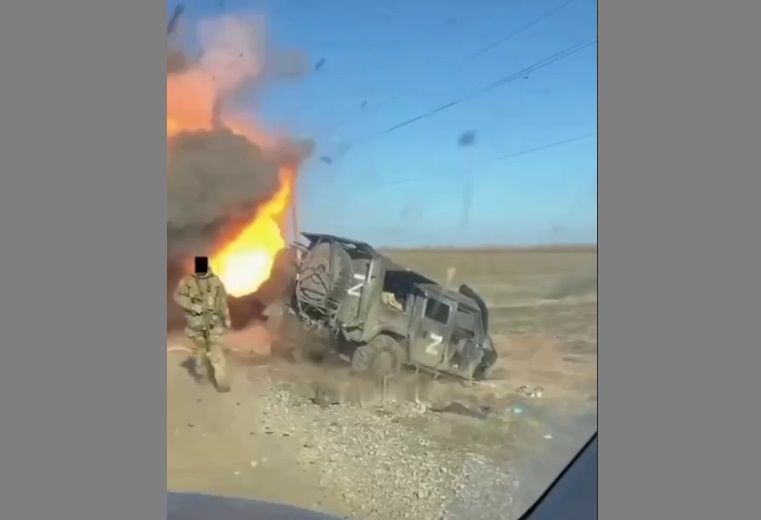 "Родился в рубашке", – появилось видео, как мина взорвалась рядом с украинским солдатом