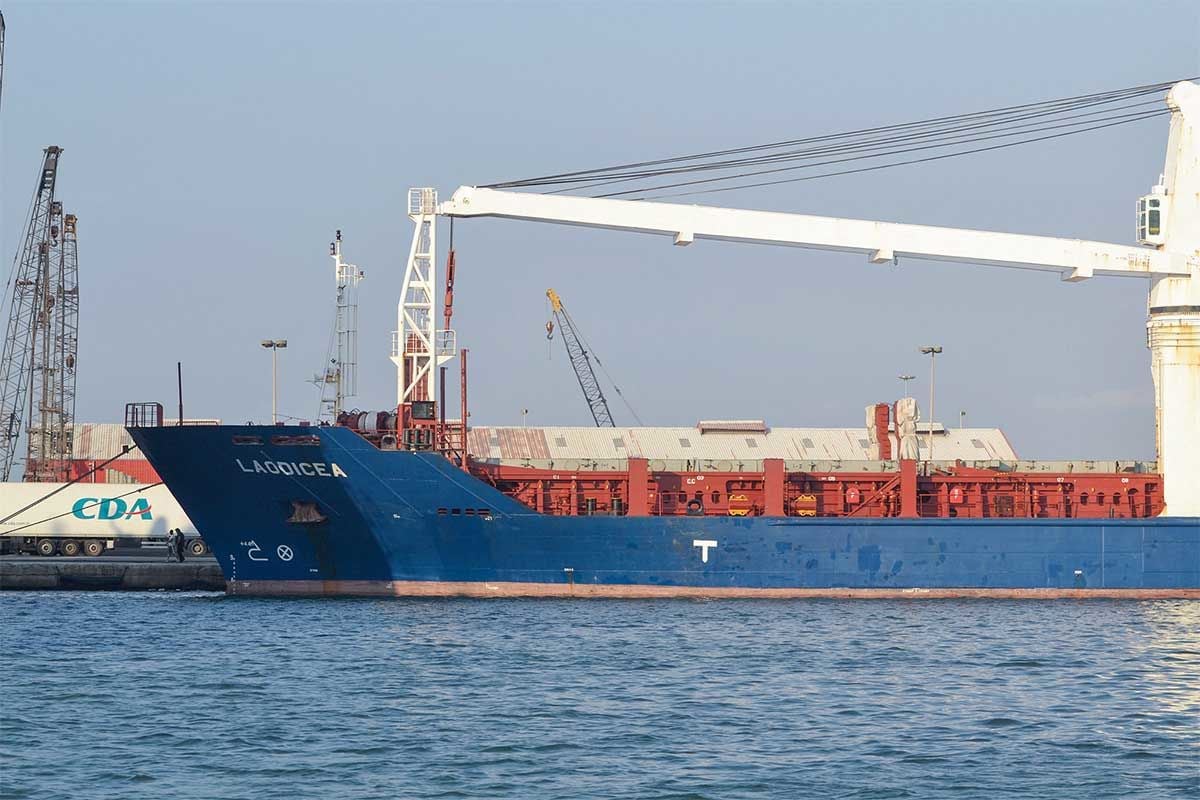 В Ливане сделали официальное заявление относительно зерна на борту сирийского судна