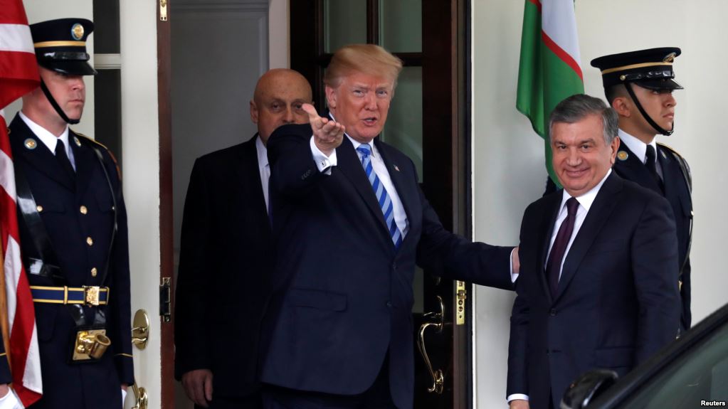 ​В Белом доме прошла встреча Дональда Трампа и президента Узбекистана Шавката Мирзиеева