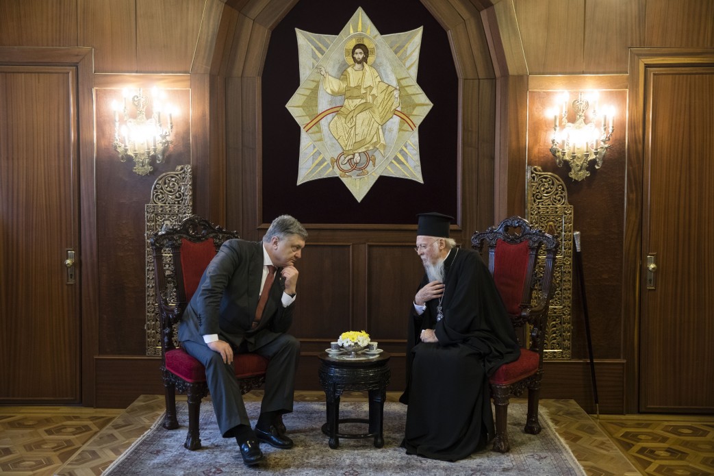 Ради мира в Украине: Президент Украины провел встречу со Вселенским патриархом Варфоломеем