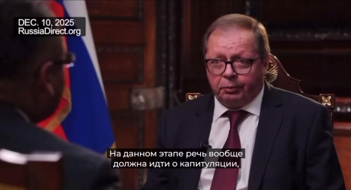 "Речь должна идти о капитуляции", - посол РФ Келин показал, что в Кремле думают о планах Трампа