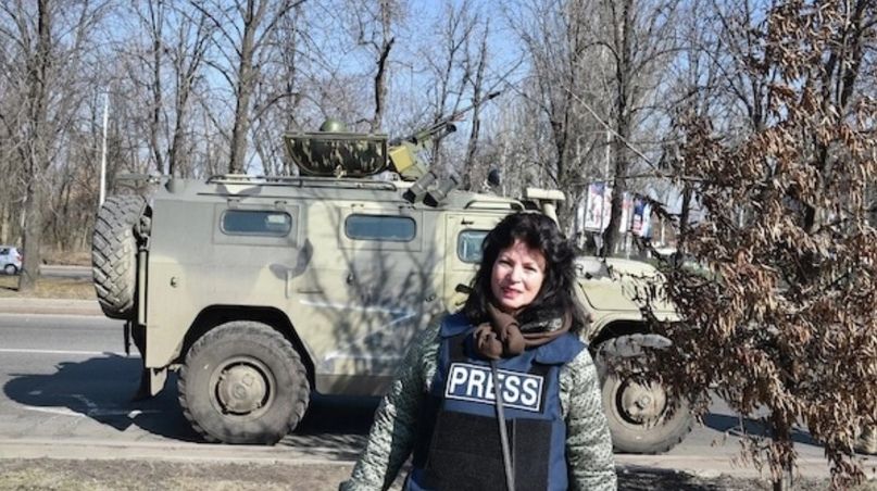 Россия прислала в Еленовку создательницу фейков Соню ван ден Энде, чтобы оболгать ВСУ