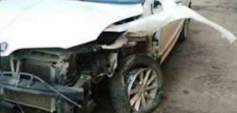 Покушение на террориста "Гиви": появились кадры взорванной машины боевика в оккупированной Макеевке
