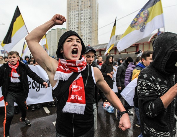Русские и украинские националисты готовятся к проведению совместного "Русского марша" в Москве