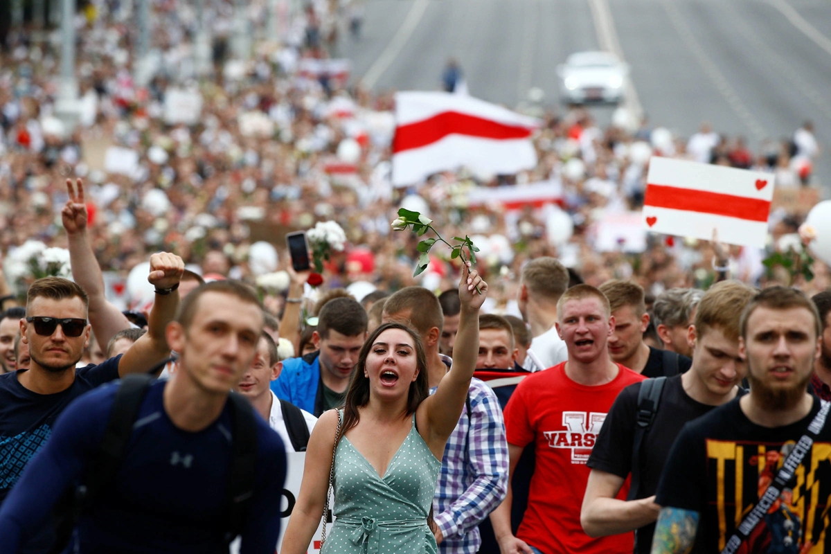 ​Седьмой день протестов в Беларуси. "Путин, введи войска!"