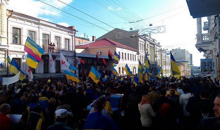 На "Марш Мира" в Харькове вышли более 3000 человек