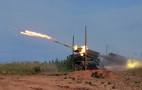 В ДНР сообщили об обстреле силовиками центра Горловки из установок «Град»