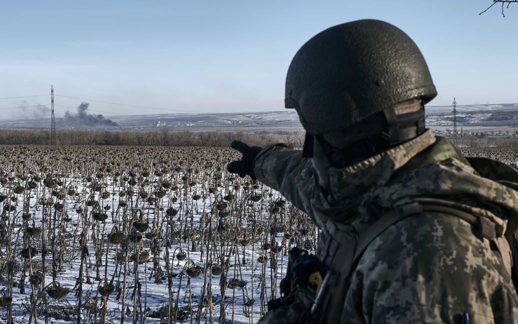Захватили позицию россиян под Бахмутом и зачистили: украинские пограничники выложили видео операции