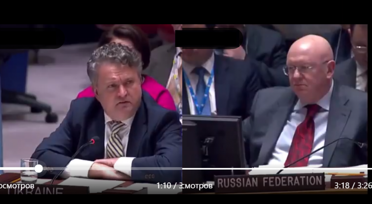 Представитель Украины в ООН после атаки россиян на Донбассе задал Небензе всего один вопрос: видео