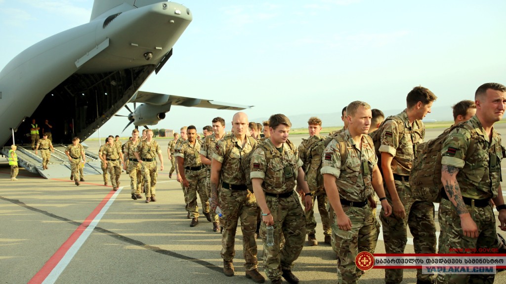 В Грузии проходят масштабные учения НАТО с участием украинских военных 
