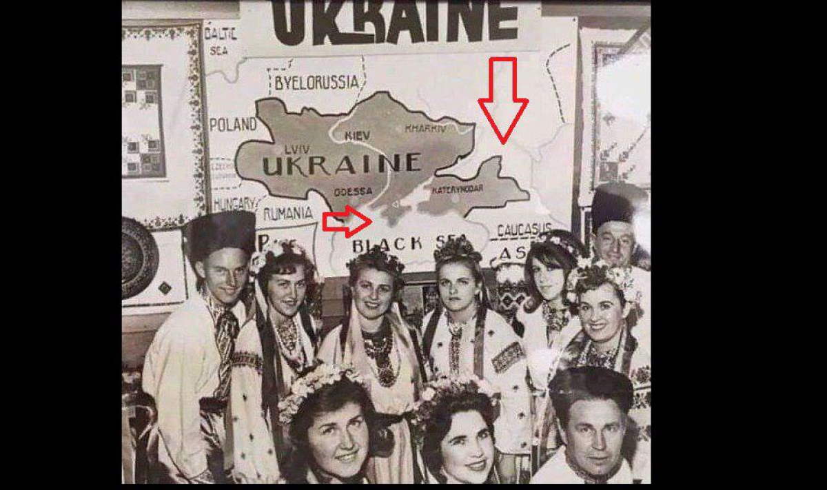 Появилась карта Украины 1919 года с Крымом и Кубанью в составе: россияне не могут поверить