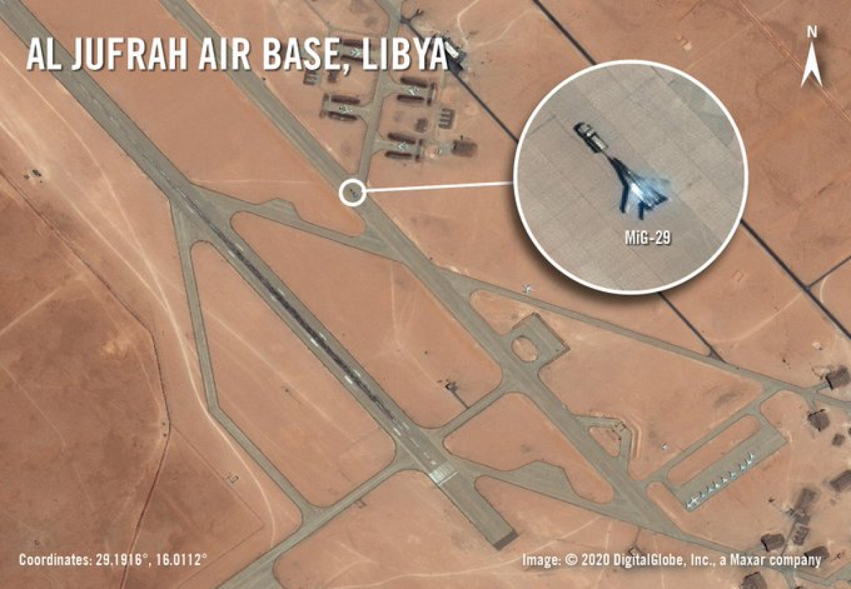 Россия боится, что турецкие дроны разбомбят ее бомбардировщики в Ливии: фото со спутника