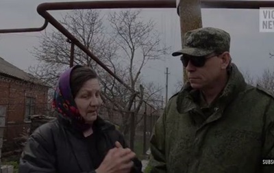 Пенсионерка из Широкино - замминистра ДНР Басурину: пожалейте нас, оставьте в Украине