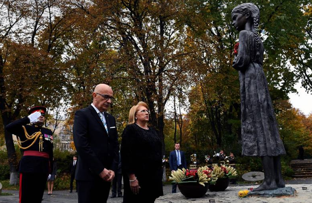Президент Мальты совершила поступок, достойный уважения: в Киеве Колейро Прека почтила память жертв Голодомора