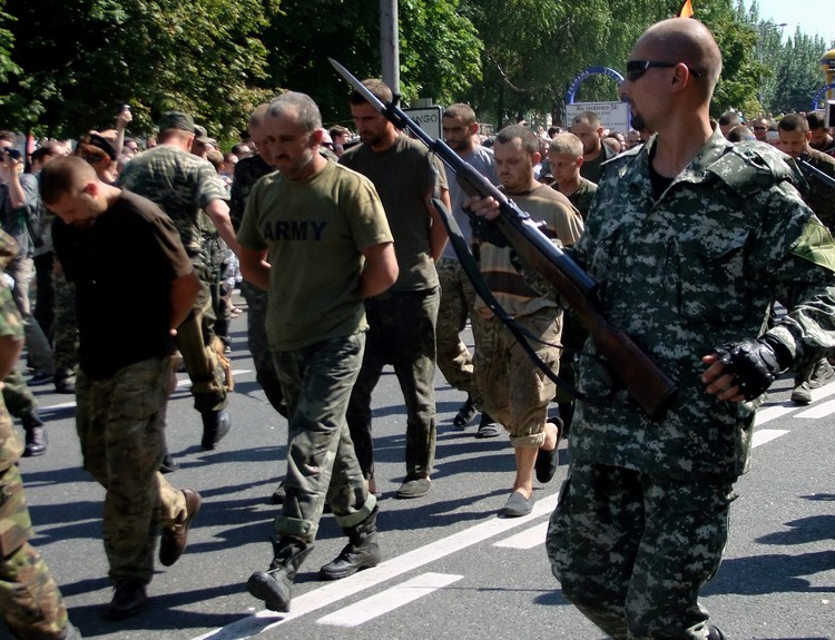Хроника обмена военнопленными между Донбассом и Киевом 06.09.2014