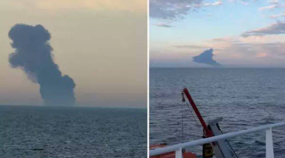 В Черном море подорвались два танкера "теневого флота" Путина – роспабликам привиделась атака морских дронов