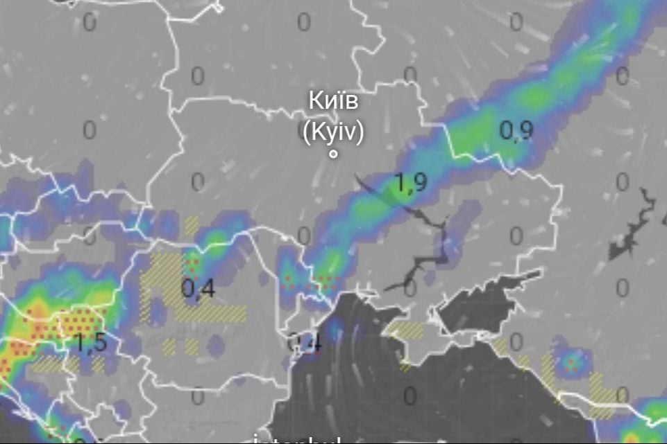 Полоса непогоды надвигается: 5 областей Украины ночью накроют мощные ливни