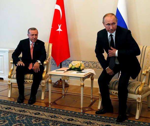 Встреча Путина и Эрдогана в Санкт-Петербурге: официальные Москва и Анкара готовятся к установлению широкого политического и экономического партнерства