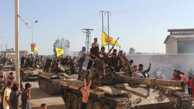 Курды постепенно освобождают провинцию Ракка в Сирии