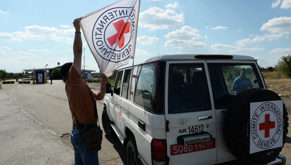 Красный Крест призвал Россию и Украину договориться с поставкой гуманитарного конвоя в Донбасс
