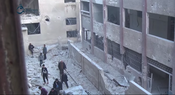 Российская авиация разбомбила школу в сирийской деревне