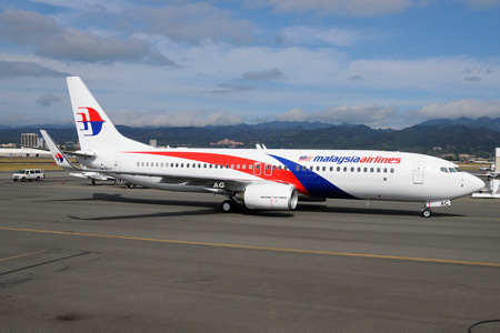 "Боинг" компании "Malaysia Airlines" совершил экстренную посадку в Куала-Лумпуре