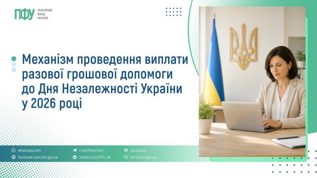 Доплата ко Дню Независимости: кому обязательно нужно подать заявление в ПФУ