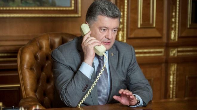 В АПУ подтвердили факт разговора Порошенко с Путиным