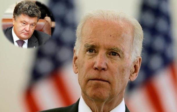 Порошенко выразил соболезнования Джо Байдену в связи с смертью сына