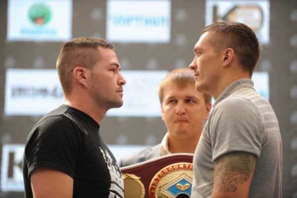 Александр Усик - Джонни Мюллер. Прямая видео-трансляция