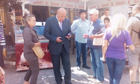 Москаль в Ужгороде уже успел попасть в скандальную ситуацию. Фото