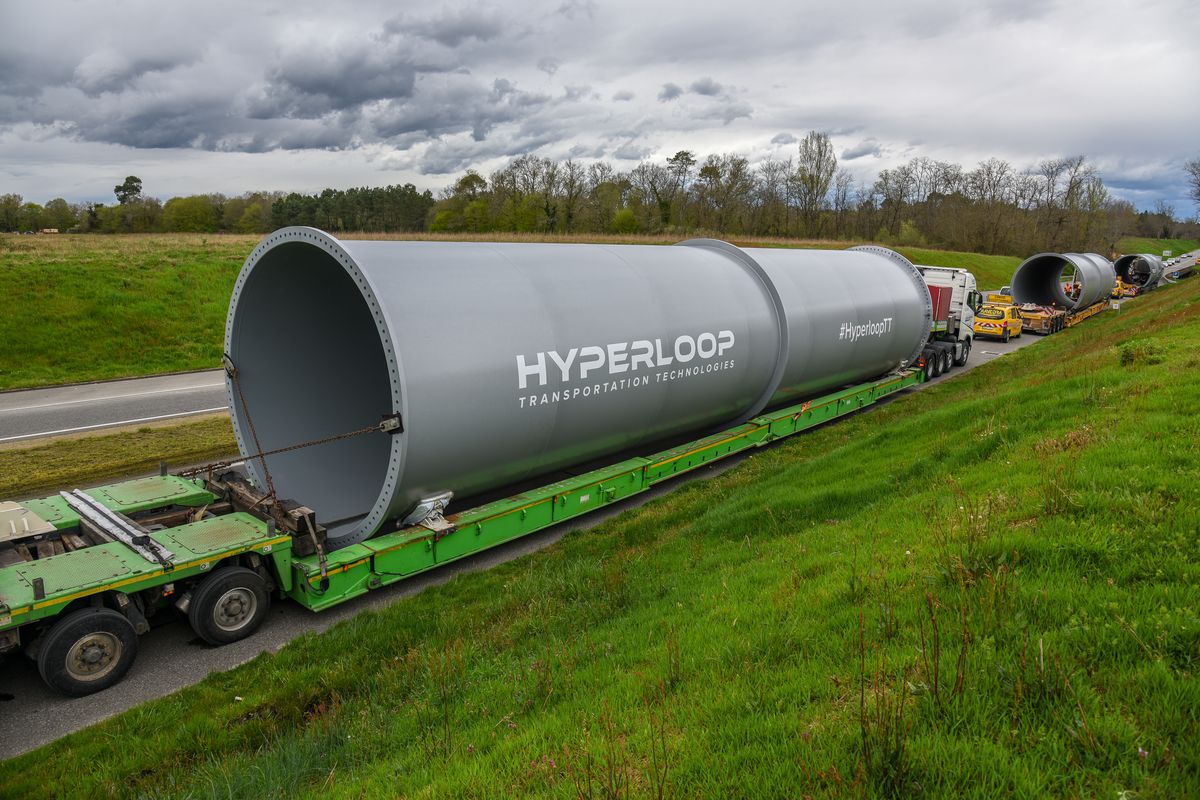 Украина выбрала место строительства тестовой площадки для скоростного поезда Hyperloop Илона Маска в Днепре 