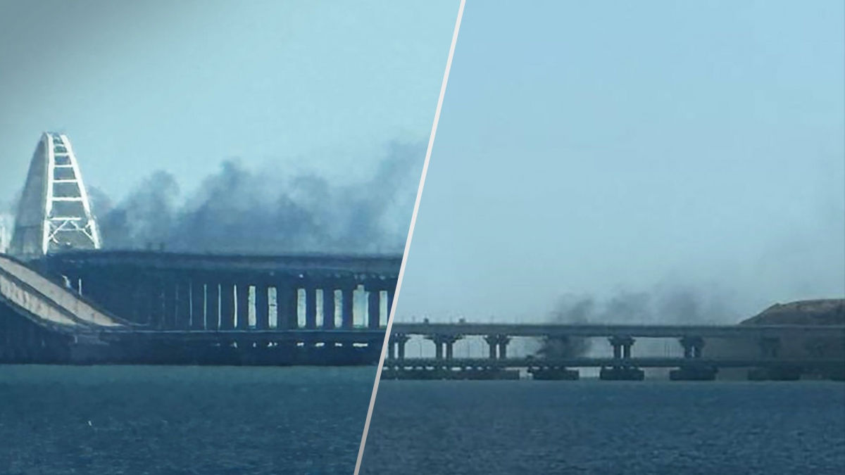​Враг ремонтирует Крымский мост: опубликованы спутниковые снимки от 13 августа