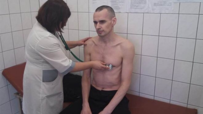 "Московские диетологи готовят диету", - в России заявили, что кремлевский пленник Сенцов прекратил голодовку