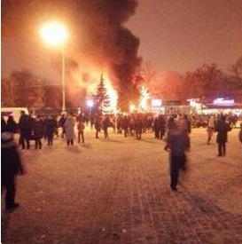 Очевидцы: в Харькове прогремел мощный взрыв