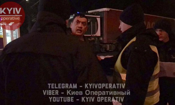 Пьяный "помощник Луценко" на скорости 200 км/ч столкнул полицейскую машину в отбойник: появились подробности инцидента