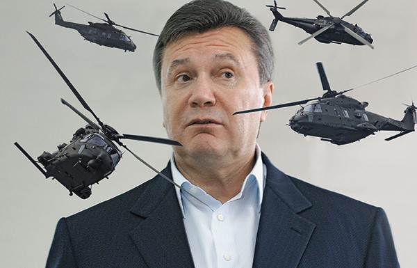 Януковичу разрешили достроить свой вертодром