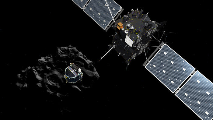 Зонд "Филы" приземлился на комету Чурюмова-Герасименко уже трижды